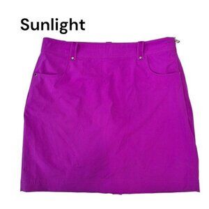 Polo Golf Ralph Lauren Women's SZ 6 Sport Skirt Skort Purple Pink Shorts Pockets